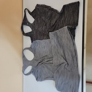 Lululemon Razor Back Tank 10? Black gray